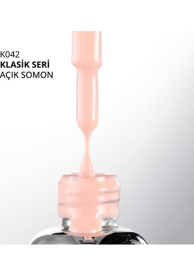 Kalıcı Oje K042, Açık Somon, 10 Ml