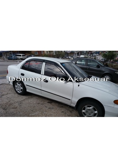 Hyundai Accent Mügen Cam Rüzgarlığı 1995-2000 Arası 4 Lü Ithal N11.19391