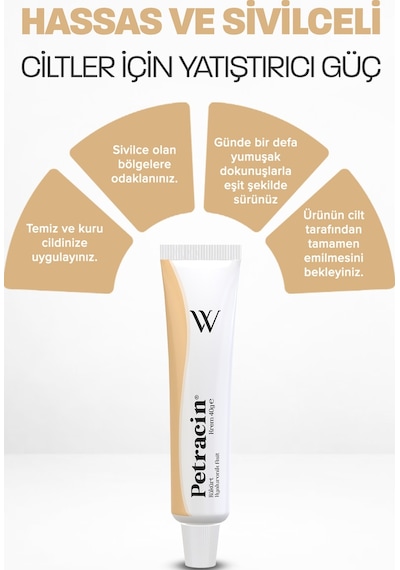 Uraw Petracin Akneye Eğilimli Ciltler İçin Dengeleyici Bakım Kremi 40 ML