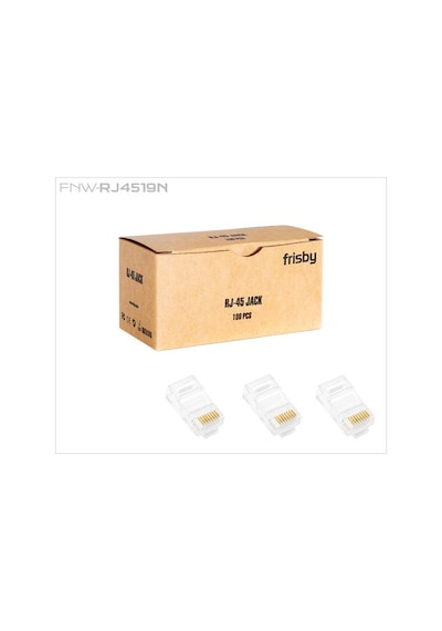 Fnw-rj4519n Rj45 Cat5 Utp 100 Adet Konnektor