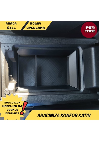 Renault Boreal Orta Konsol Düzenleyıcı-kolçak Altı Organizer