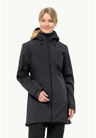 Jack Wolfskin 1115681 6000 Heidelstein Ins Jkt W Black Kadın Outdoor Ceket Siyah