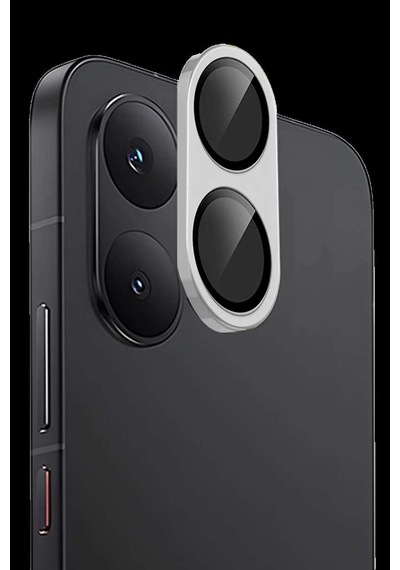 Poco X8 Pro Max Raze Metal Kamera Lens - Gümüş Diğer
