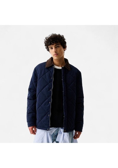 Hunter Ardwell Quılted Jacket Erkek Lacivert Mont Harm0003252-ns