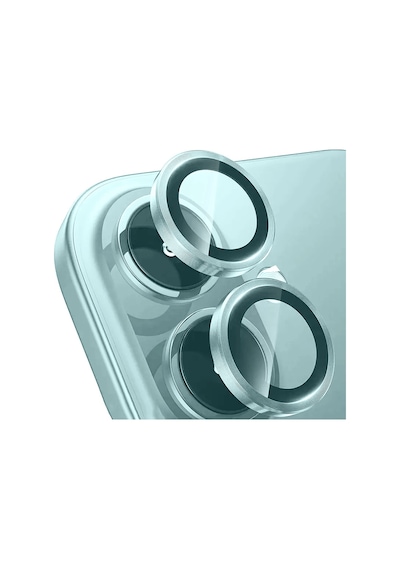 Apple iPhone Uyumlu 16 Zore Mikro Kamera Lens Koruyucu Yeşil