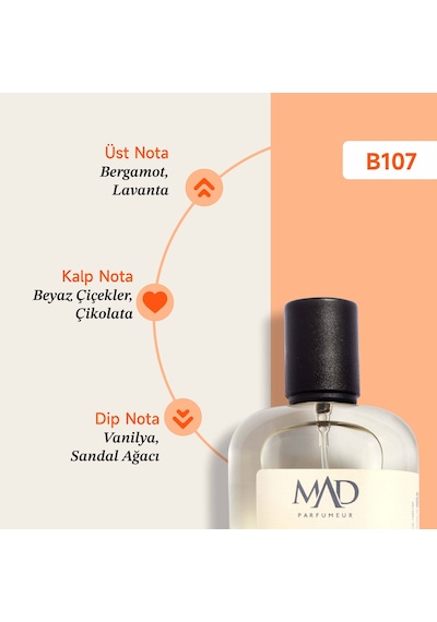 Mad B107 Selective Kadın Parfüm EDP 100 ML