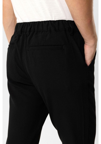 Back And Bond Siyah Smart Fit Beli Lastikli Yan Cep Casual Pantolon Çok Renkli