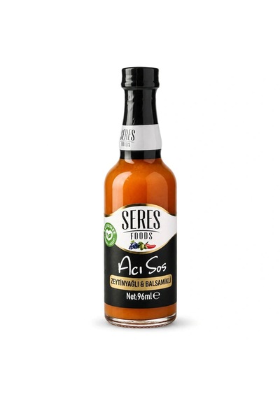 Seres Foods Premium Acı Biber Sosu Zeytinyağlı Balsamikli 100 Ml Cam