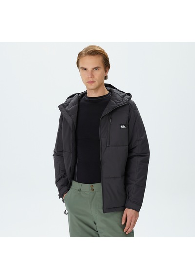 Quiksilver Nomad Erkek Siyah Mont Düz Eqyjk03970 Siyah