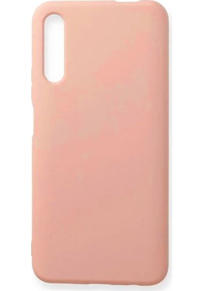 Huawei Y9s Uyumlu Koruyucu Silikon Kılıf Pudra