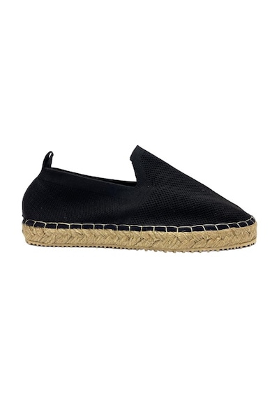 Unisex Siyah Triko Espadril Siyah