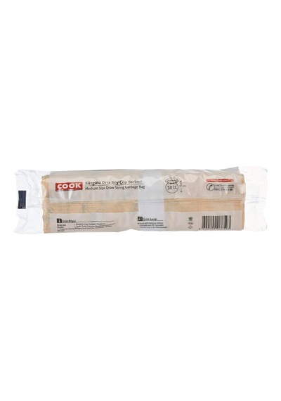 Büzgülü Kokulu Çöp Torbası, Orta Boy Hanımeli 2li Paket