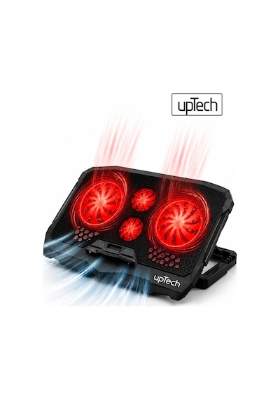 Uptech Laptop Soğutucu 4 Fanlı Ayarlanabilir Dizüstü Bilgisayar Soğutma Fanı
