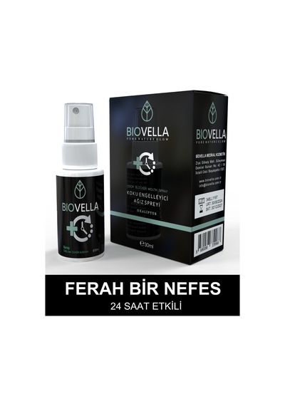 Biovella Ağız Kokusu Önleyici Sprey 30 ML
