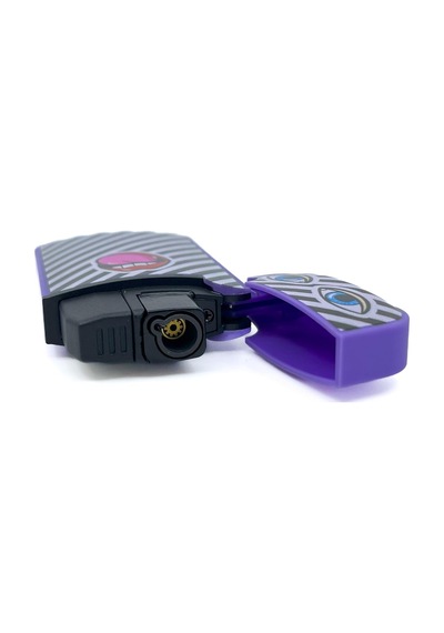 Zengaz Cool Tasarım Jet Alev Çakmak - Happy Mouth Çok Renkli