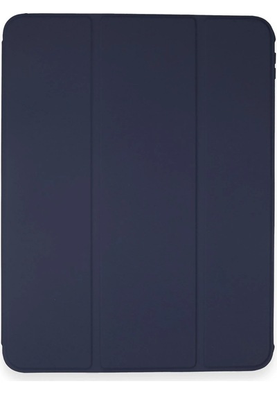 Uray Store Apple iPad Uyumlu Pro 11 2021 Kılıf Starling 360 Kalemlikli Tablet Kılıf - Lacivert Arka Kapak