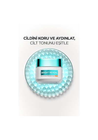 L'Oréal Paris Bright Reveal Koyu Leke Karşıtı Nemlendirici Krem 50 ML