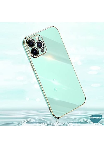 Ayrex Samsung Galaxy S23 Plus İçin Kılıf Olive Plated Siyah Galaxy S23 Plus İle Uyumlu Kılıf - Siyah Diğer