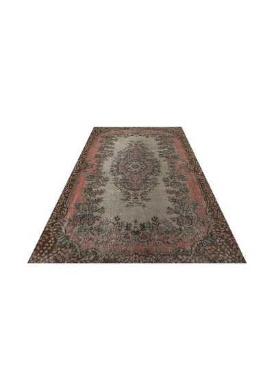 Eşsiz 100% Yün El Dokuma Vintage Halı 170 X 272 Cm