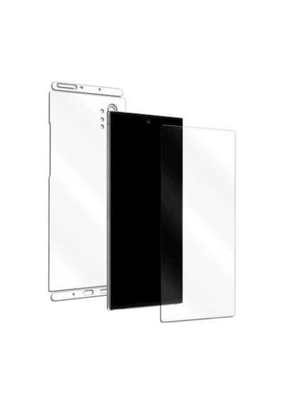 Exquıs Samsung Galaxy Note 10 Plus Uyumlu Ön Ve Arka Koruma 360 Full Kaplama - Şeffaf