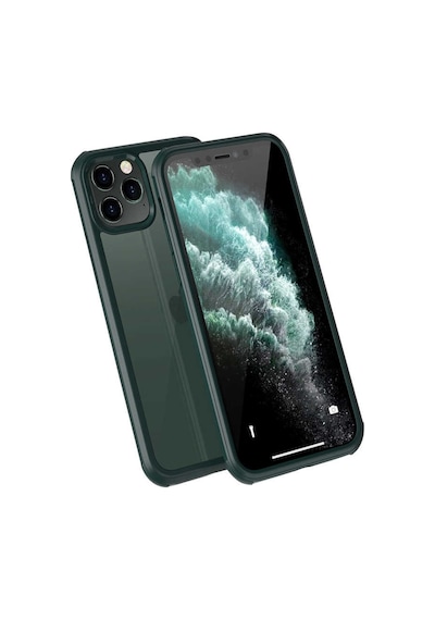 Apple Uyumlu  iPhone 11 Pro Max Kilif 360 Tam Koruma Ön Ve Arkasi Camli 495629592