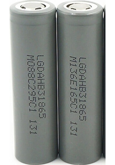 3,7 V 1500 Mah 18650 Şarj Edilebilir Pil  Çıkma 2 ADET