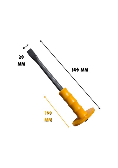Sgs Plastik Korumalı Keski 300 Mm. - 1 Adet