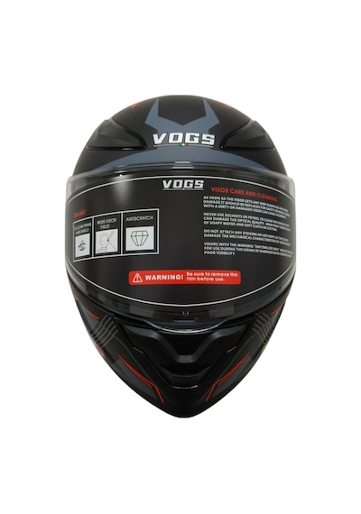 Ws-210 Güneş Vizörlü Çene Açılır Kask Siyah Gri Turuncu Şeffaf Vizörlü İtaly Dizany