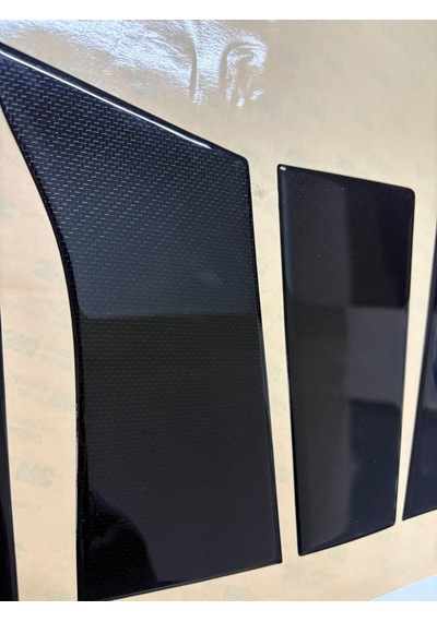 Forza 300 2014-2017 2 Parça Tank Pad Kaplama Siyah