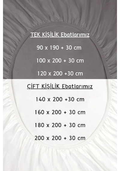Sarı Renkli %100 Pamuklu Penye Kumaş Fitted Lastikli Çarşaf Sarı