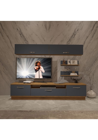 Decoraktiv Trendstyle 5 Mdf Tv Ünitesi Tv Sehpası Pera - Antrasit