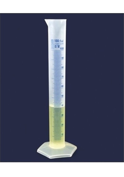 Mezür. Dereceli Silindir Pp (Mavi Skala) 250Ml