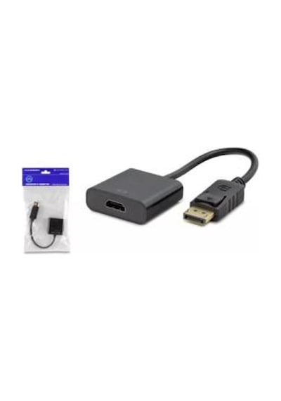 Hadron Hdx7873 Displayport To Hdmı Dişi Görüntü Dönüştürücü 4k 30 Hz - Siyah