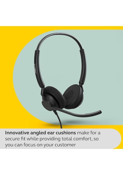 Jabra Engage 40 UC Duo Kablolu Kulak Üstü Kulaklık