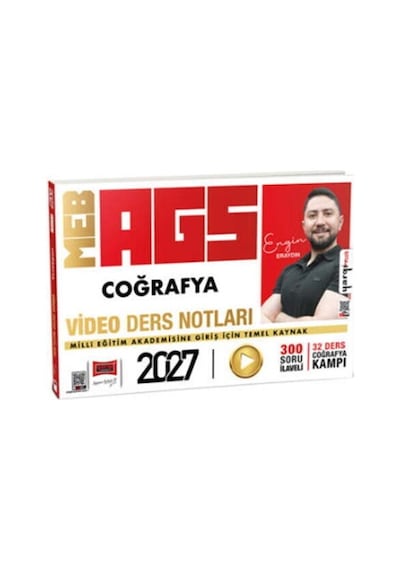 Yargı 2027 Meb Ags Coğrafya Video Ders Notları 300 Soru İlaveli Yargı Yayınları