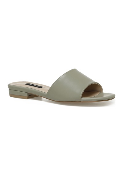 Nine West Kessa 3fx Mint Kadın Terlik 000000000101367629 Yeşil