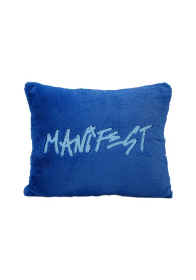 Manifest 35x45 Kırlent Mavi Çok Renkli