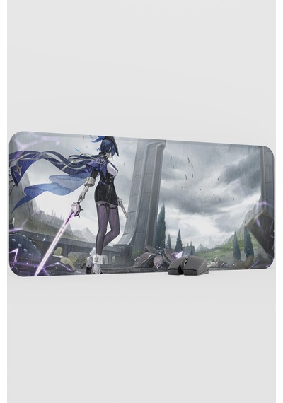 Clorinde Genshin Impact Anime Gacha V1 - 90x40 Xxl Gaming Mouse Pad Fare Altlığı