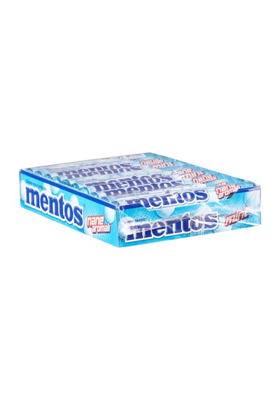 Mentos Nane Şeker 20x37,5g - Ferahlatıcı Sakızlı Draje - Tekli Tarı