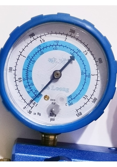 Ikili Manifold Gaz Saati Seti R32 R410 + 3 Adet Hortum Takımı - 546630355
