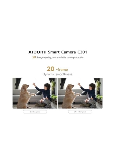 Xiaomi Smart Camera C301 2k 360 Derece Gece Görüşlü Ip Wi -fi Güvenlik Kamerası Xiaomi