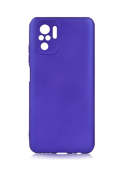 Noktaks - Xiaomi Uyumlu Xiaomi Poco M5s - Kılıf Mat Renkli Esnek Premier Silikon Kapak - Kırmızı