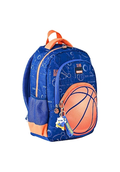 Muggle 3 Bölmeli Basketball Okul Sırt Çantası Mavi Mu-5880 Mavi