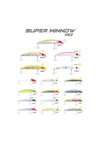 FUJIN Süper Minnow 11.5cm 18gr Maket Balık