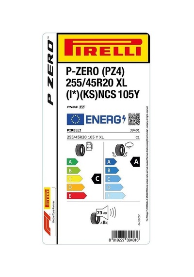 Pirelli 255/45R20 105Y XL P Zero (PZ4) (KS) (I*) Yaz Lastiği 2023