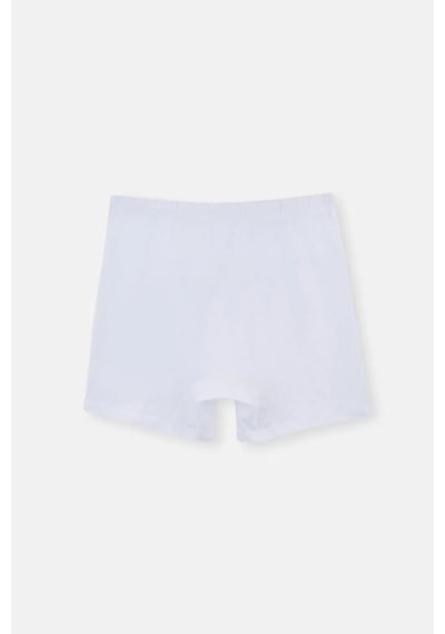 Eros Erkek Pamuklu 2'li Boxer Beyaz