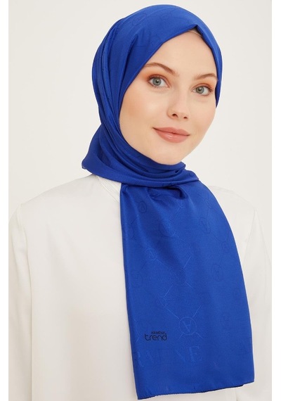 Armine Trend İnci Monogram 2 - 24 Saks Mavi Mavi