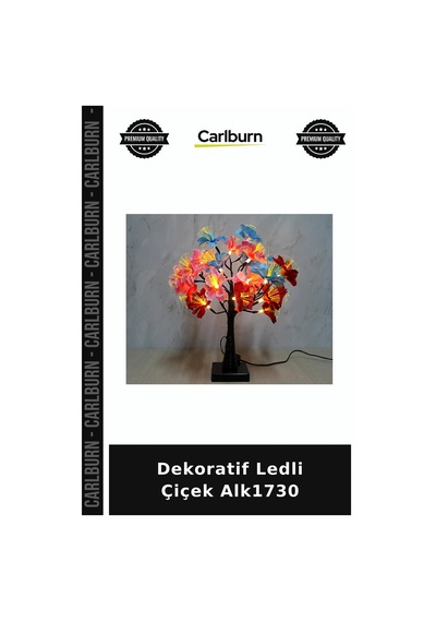 Özel Üretim Aydinlatma Ev Dekorasyonu Isikli Aksesuar Salon Süsü Dekoratif Ledli Çiçek Alk1730 Çok Renkli