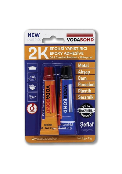 Vodabond Epoksi Yapıştırıcı A15g+b15g