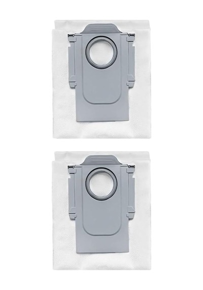 Robotyedek, Qrevo Curv/qrevo C/qrevo C Pro Roborock İle Uyumlu 2 Adet Toz Çöp Torbası